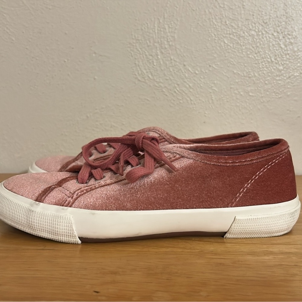 Old Navy Pink Velvet Shoes - Picture 5 of 10